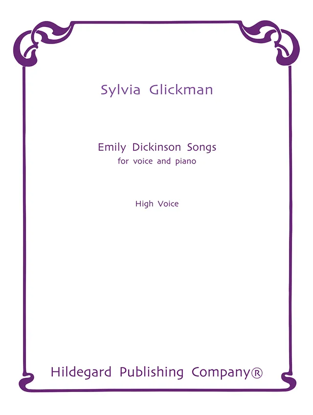 Hildegard Publishing Emily Dickinson Songs noty pro vysoký hlas