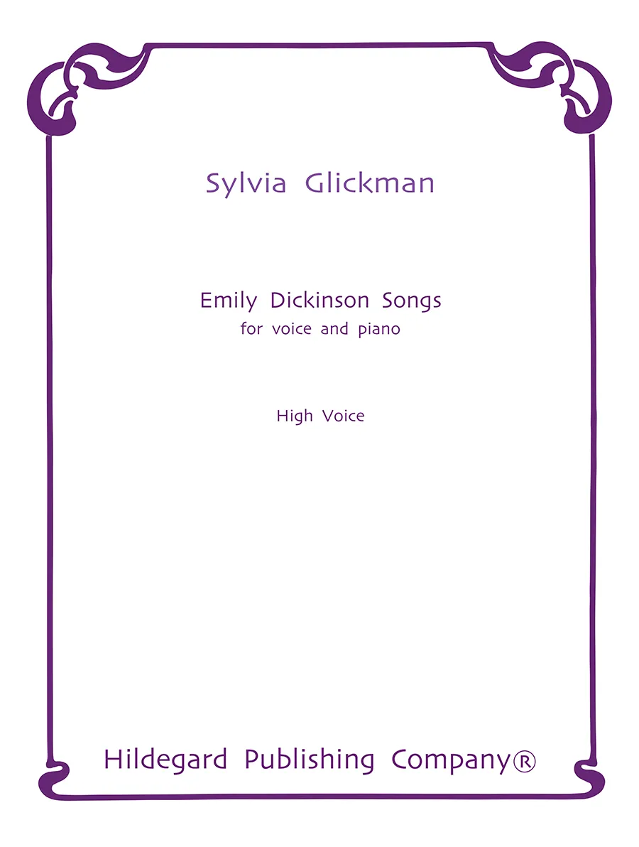 Hildegard Publishing Emily Dickinson Songs noty pro vysoký hlas