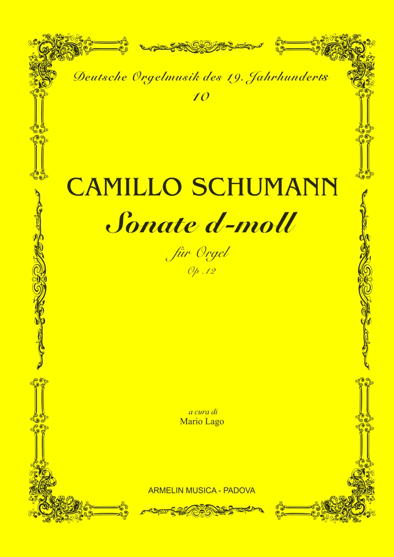 Armelin Musica Sonate n. 1 d-moll op. 12 noty pro varhany
