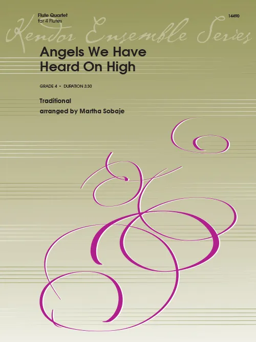 Kendor Music Angels We Have Heard On High partitura vánoční