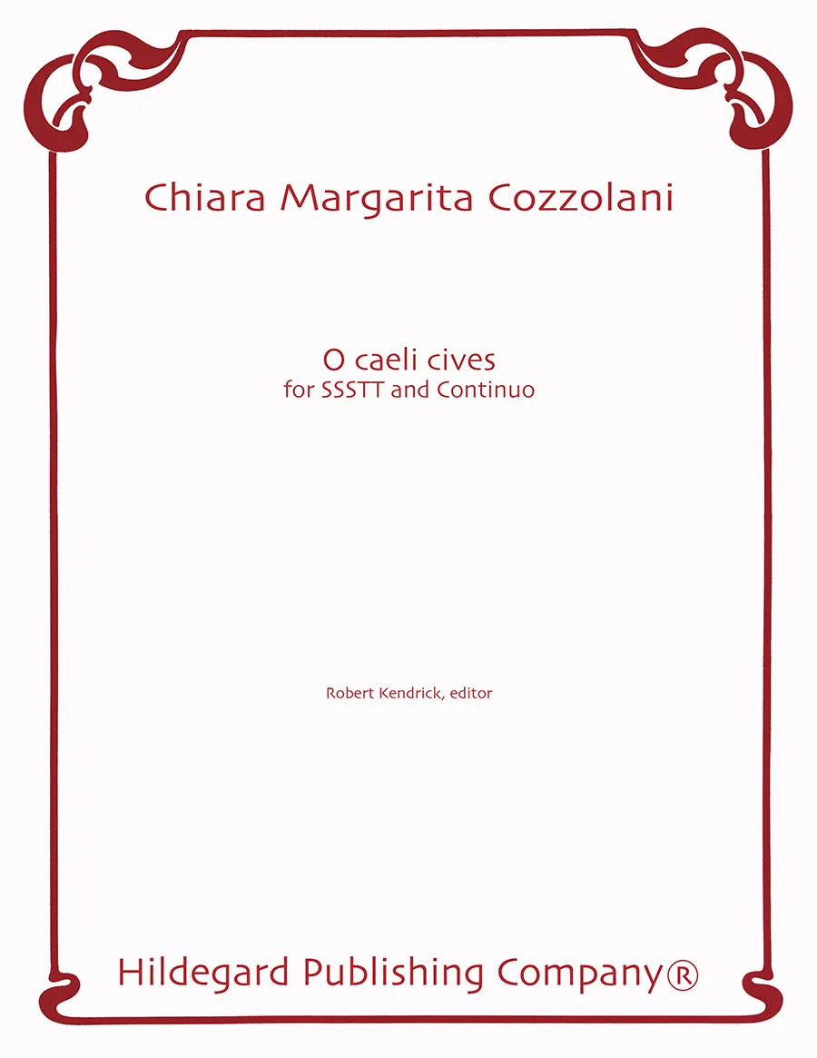 Hildegard Publishing Company O caeli cives noty SSSTT