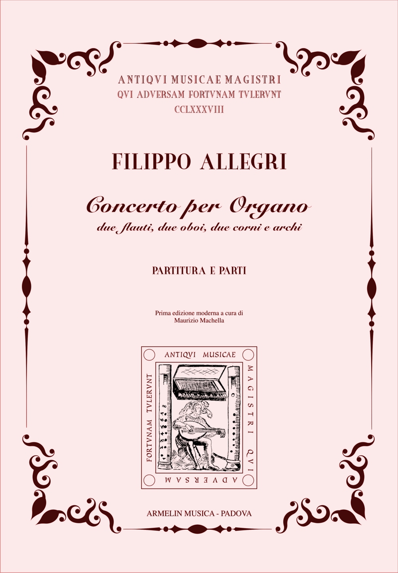 Armelin Musica Concerto per Organo noty pro varhany