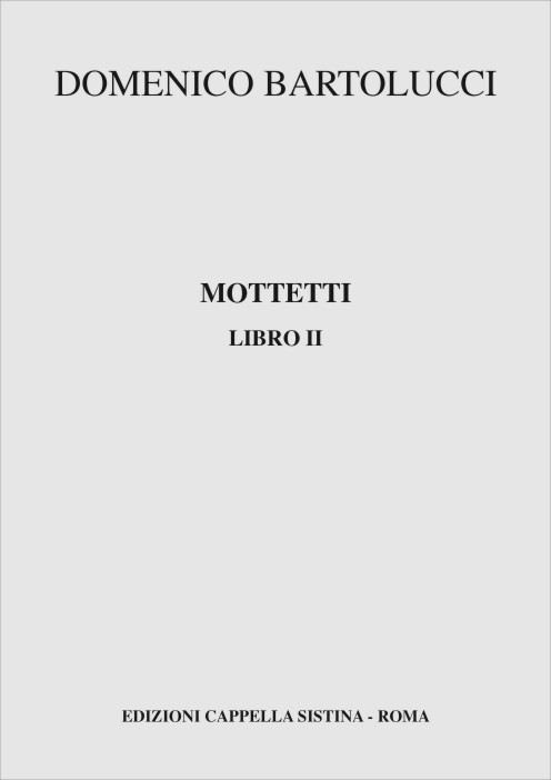 Armelin Musica Secondo Libro dei Mottetti noty pro 1–4 hlasy