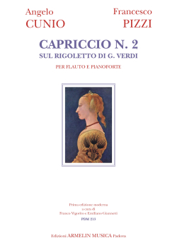Armelin Musica Capriccio op. 11 n. 2 sul Rigoletto di Giuseppe Verdi noty