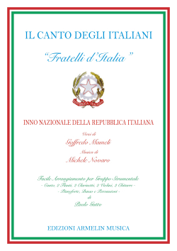 Armelin Musica Il Canto degli Italiani Fratelli d’Italia noty hymna