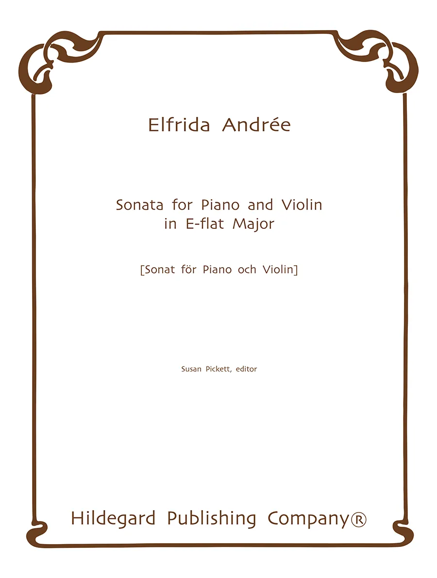 Hildegard Publishing Sonata E-Flat Major noty housle klavír