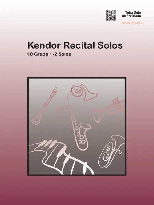 Kendor Music Recital Solos noty pro tubu s klavírem
