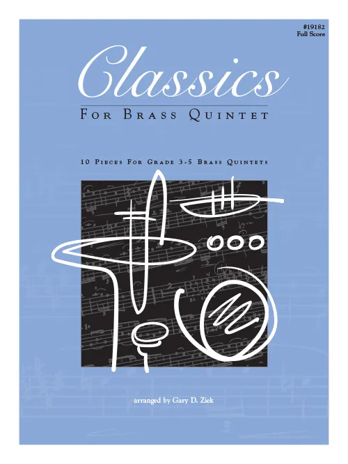 Kendor Music Classics for Brass Quintet noty stupeň 3–5