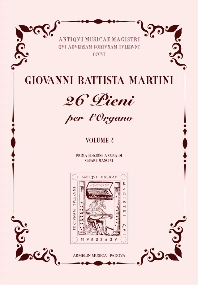 Armelin Musica 26 Pieni per l'Organo vol. 2 noty pro varhany