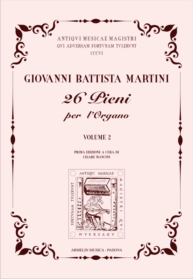 Armelin Musica 26 Pieni per l'Organo vol. 2 noty pro varhany