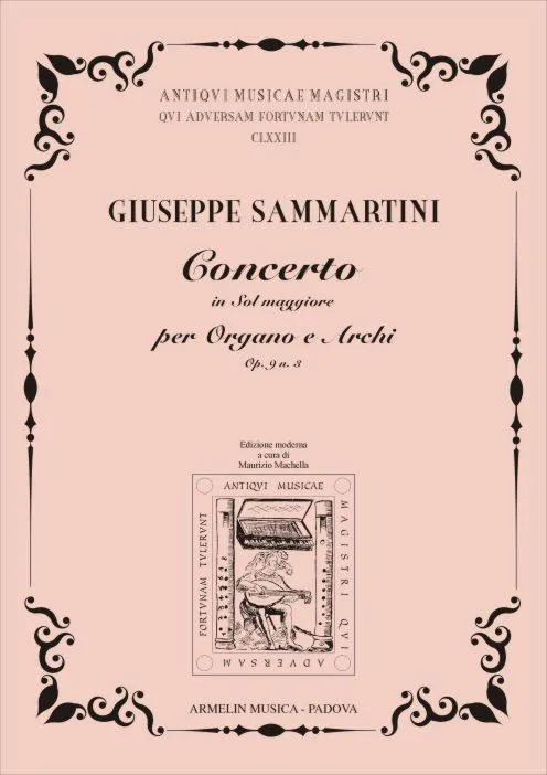 Armelin Musica Concerto Sol magg. op. 9 n. 3 noty