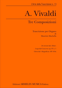 Armelin Musica Tre composizioni noty vokální skladby