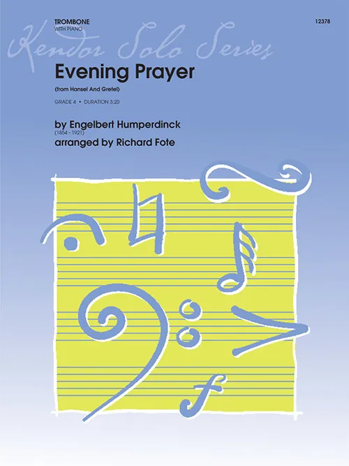 Kendor Music Evening Prayer noty pro trombon a klavír