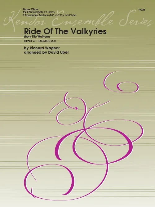 Kendor Music Ride Of The Valkyries noty pro brass choir