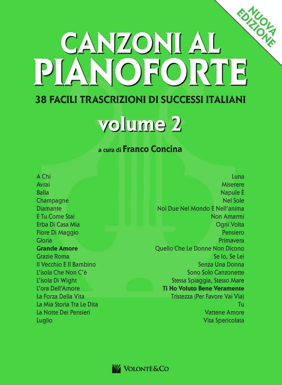 Volonte & Co Canzoni al Pianoforte Vol.2 noty pro klavír nové vydání