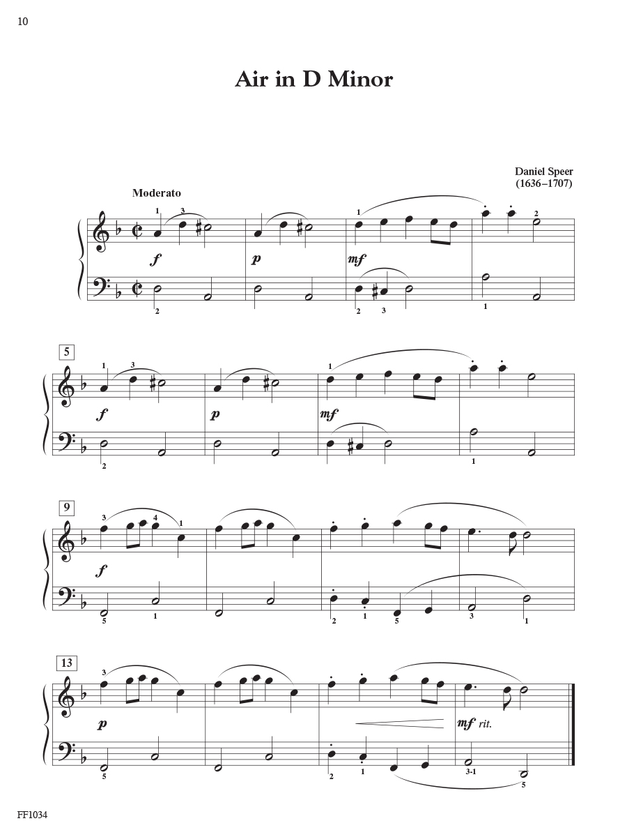 Faber Piano Literature Book 2 noty pro klavír klasika