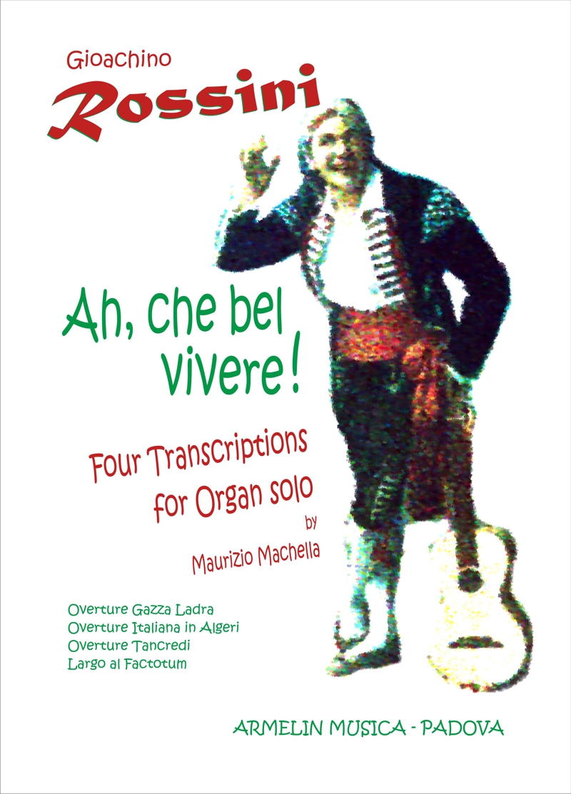 Armelin Musica Ah che bel vivere varhany noty transkripce