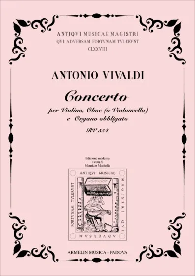 Armelin Musica Concerto RV 554 noty partitura