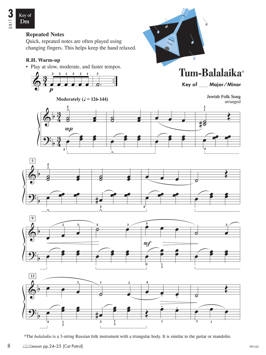 Faber Piano Adventures 3B Performance 2nd Edition noty pro klavír