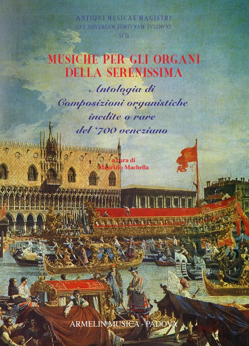 Armelin Musica Musiche per gli Organi della Serenissima vol. 1 noty