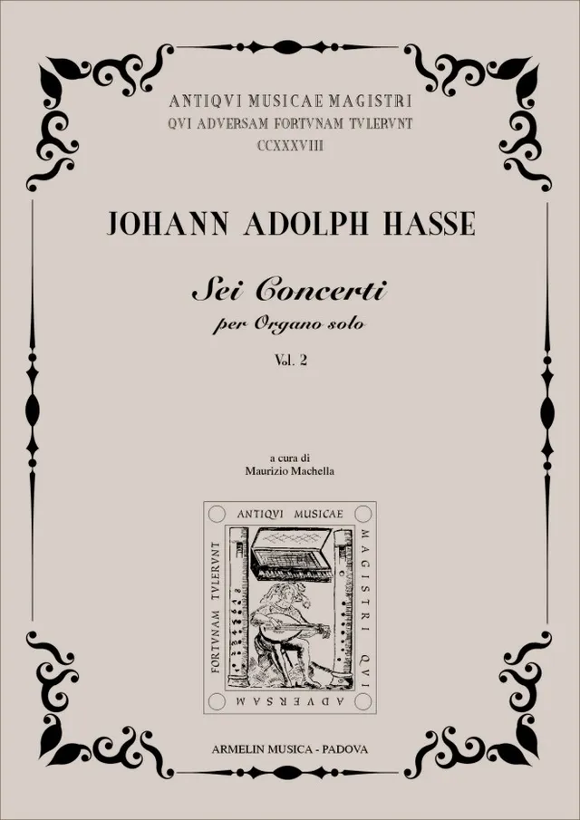 Armelin Musica 6 Concerti per organo solo vol. 2 noty pro varhany