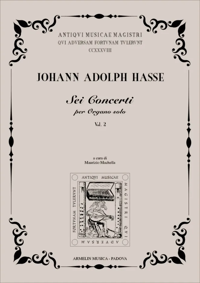 Armelin Musica 6 Concerti per organo solo vol. 2 noty pro varhany