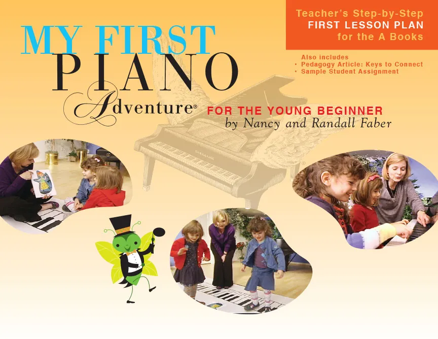 Faber My First Piano Adventure First Lesson Plan metodika