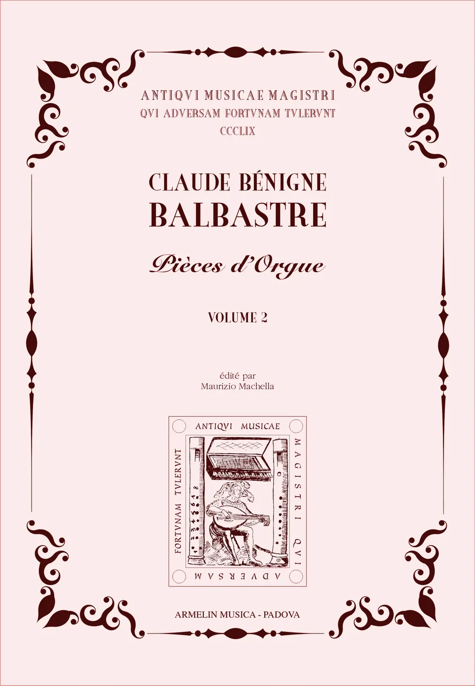 Armelin Musica Pièces d’Orgue vol. 2 noty pro varhany