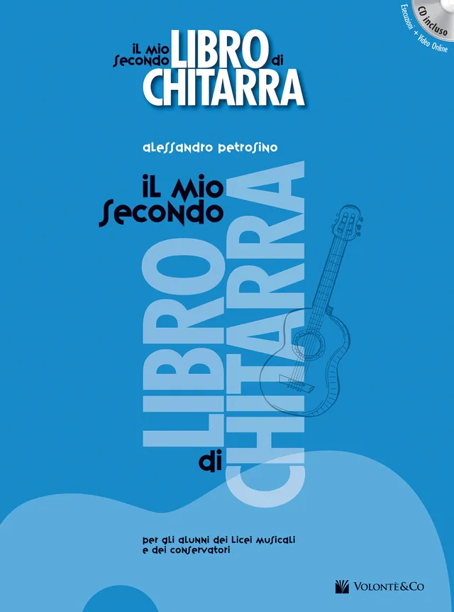 Volonte & Co Il Mio Secondo Libro di Chitarra noty pro kytaru s CD