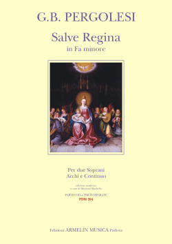 Armelin Musica Salve Regina f moll noty chrámová skladba