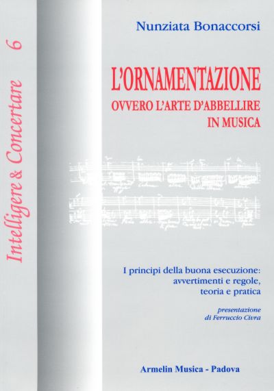 Armelin Musica L’Ornamentazione kniha o ornamentaci