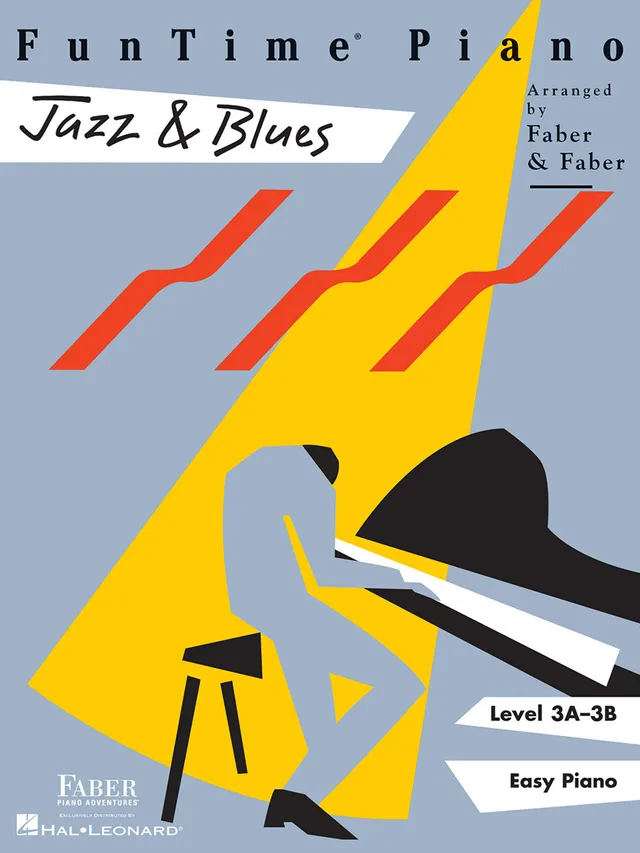 Faber FunTime Piano Jazz & Blues noty pro klavír level 3
