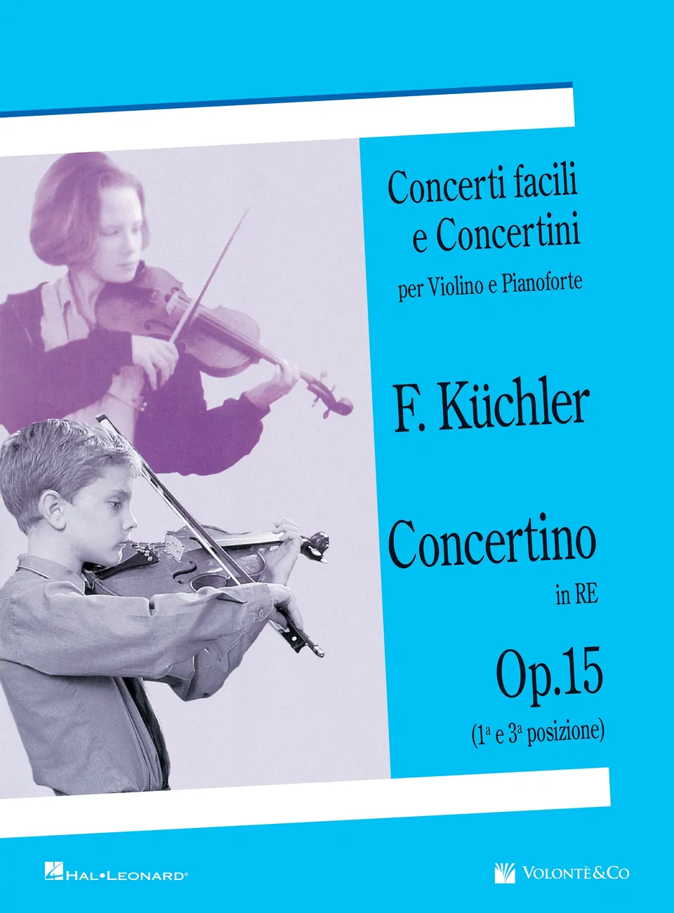 Volonte & Co Concerti Facili Concerto in Re noty housle klavír