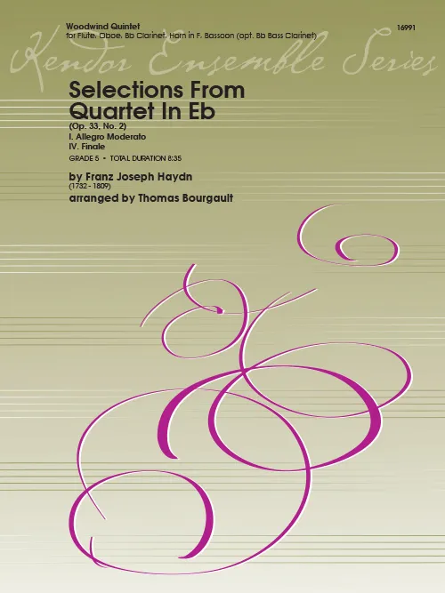 Kendor Music Selections from Quartet in Eb noty pro kvintet