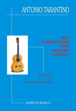Armelin Musica 3 Composiciones noty kytara rumba