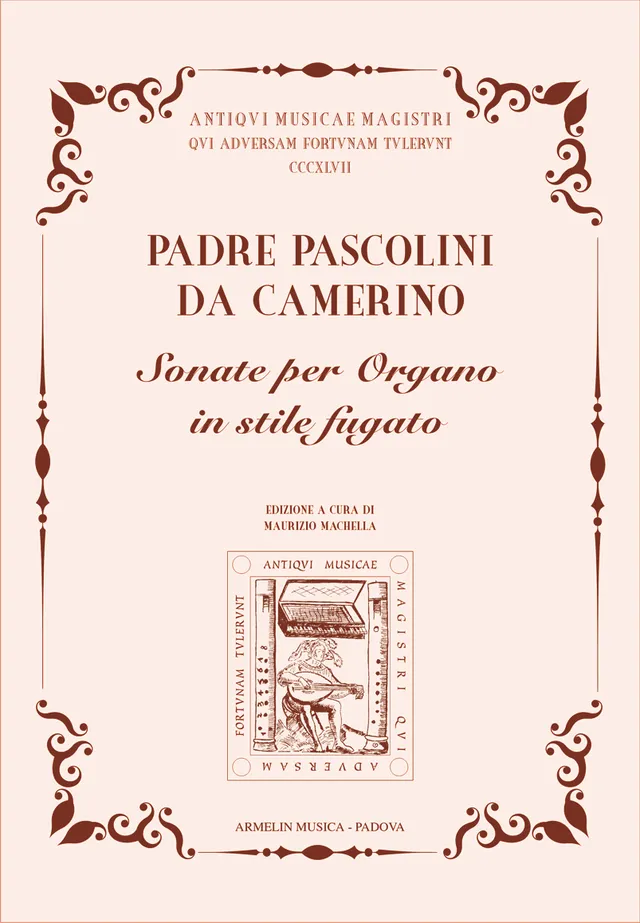 Armelin Musica Sonate per organo noty fugato