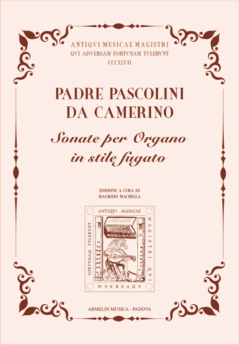 Armelin Musica Sonate per organo noty fugato