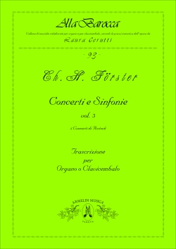 Armelin Musica Concerti e Sinfonie vol. 3 noty orchestr