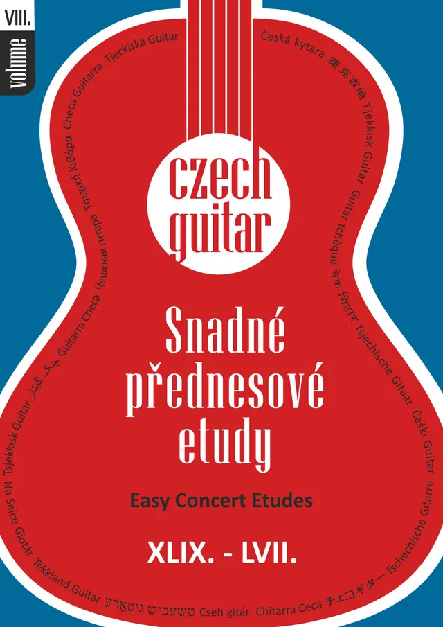 Editio Karez Czech Guitar VIII noty pro kytaru XLIX–LVII