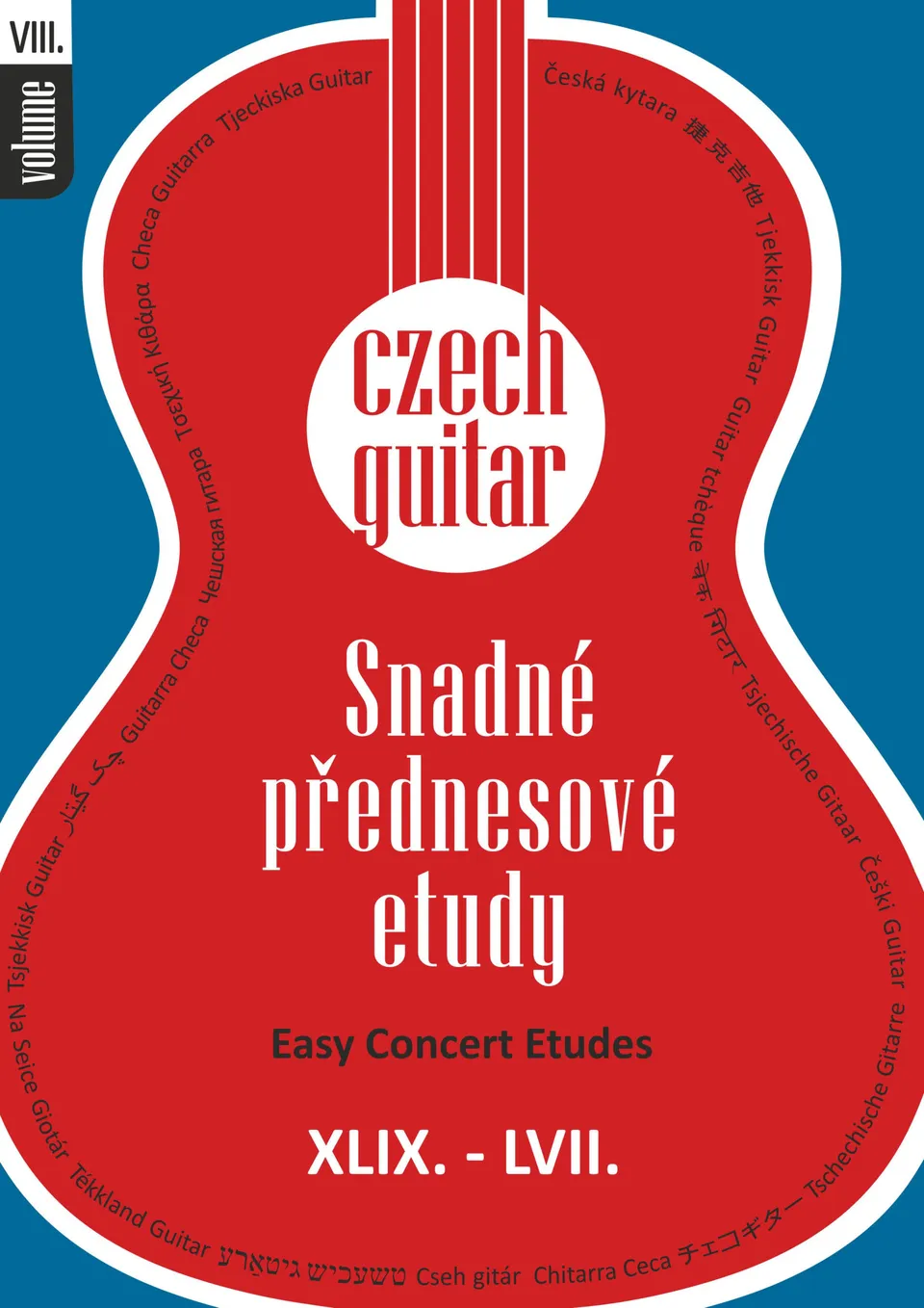 Editio Karez Czech Guitar VIII noty pro kytaru XLIX–LVII