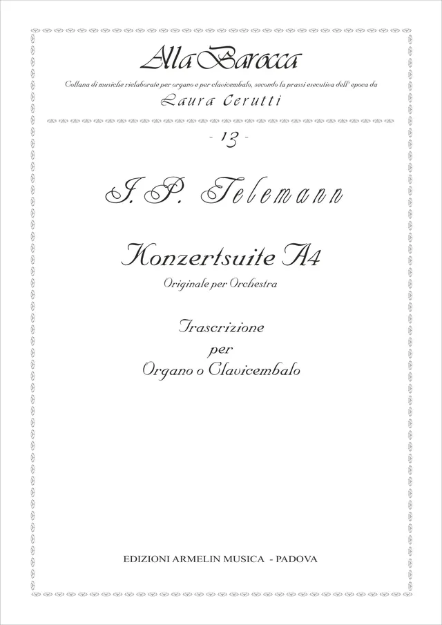 Armelin Musica Konzertsuite noty koncertní suita