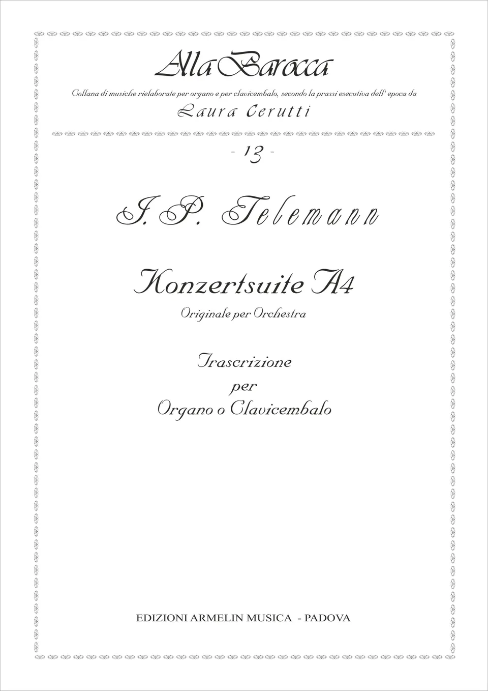Armelin Musica Konzertsuite noty koncertní suita