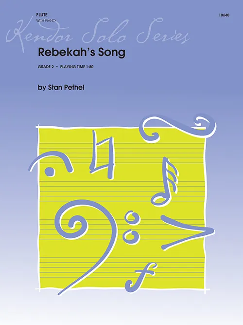 Kendor Music Rebekah’s Song noty pro flétnu s klavírem