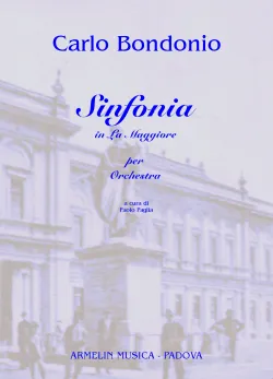 Armelin Musica Sinfonia in La maggiore per orchestra partitura