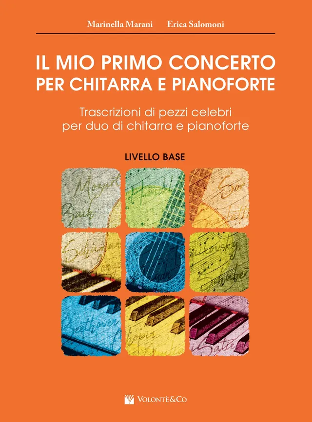 Volonte & Co Il Mio Primo Concerto noty kytara klavír