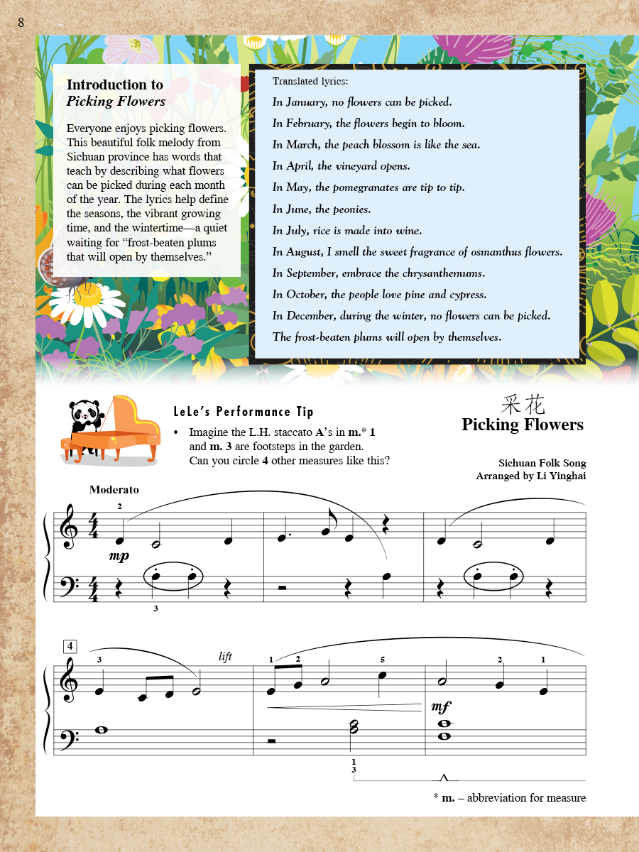 Faber ChordTime Piano Music from China noty level 2B
