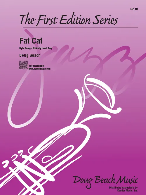 Kendor Music Fat Cat noty big band swing sóla
