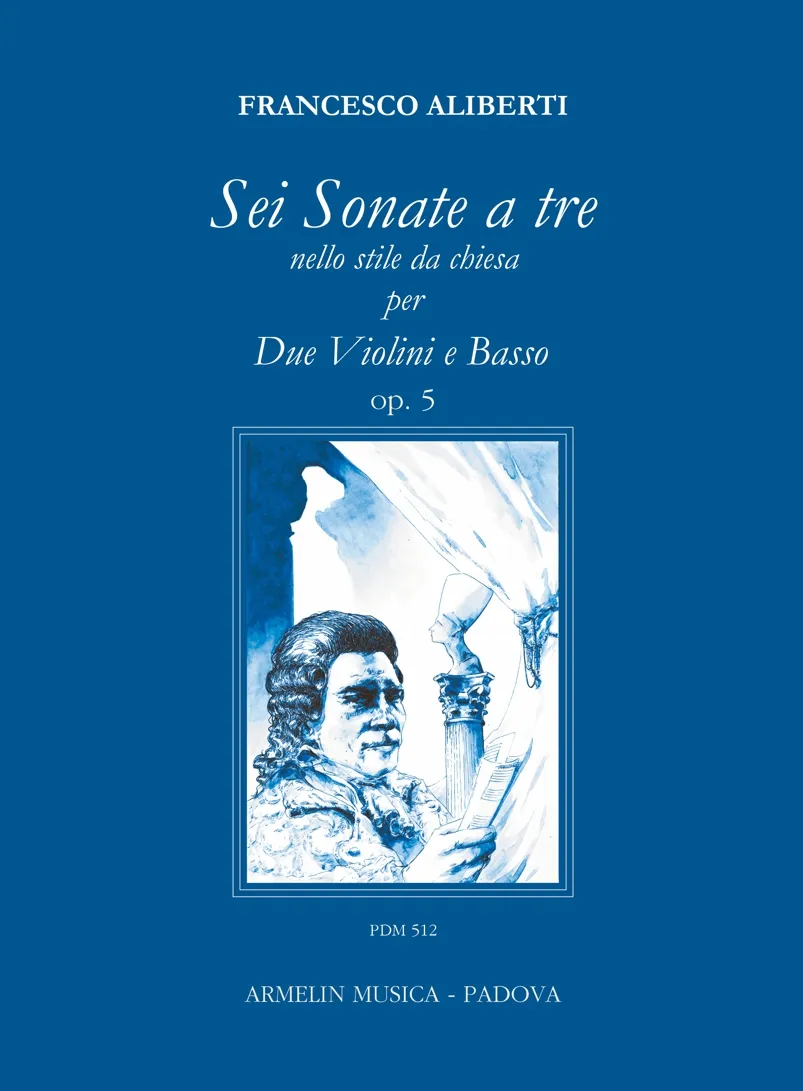Armelin Musica Sei Sonate a tre op. 5 noty pro housle a continuo