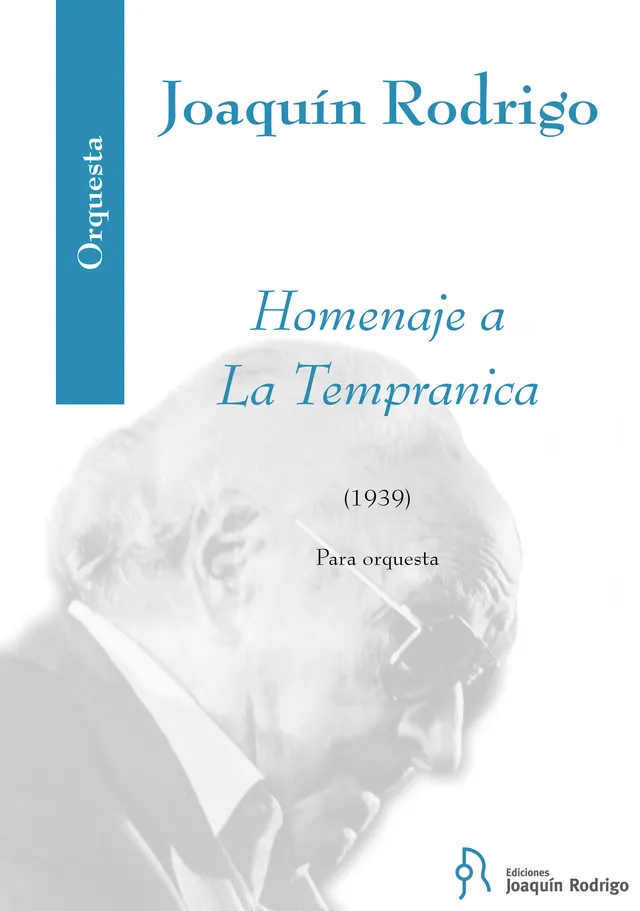 Ediciones Joaquín Rodrigo Homenaje a La Tempranica noty orchestr
