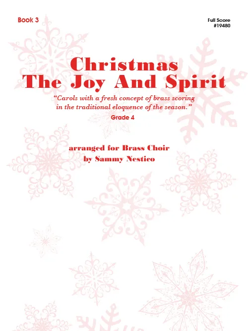 Kendor Music Christmas Joy Spirit Book 3 partitura